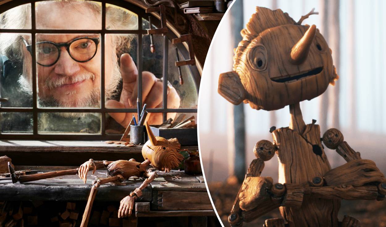 "Pinocho" de Guillermo del Toro es una nueva versión sombría que adapta el clásico cuento de Disney. Foto: composición/Netflix