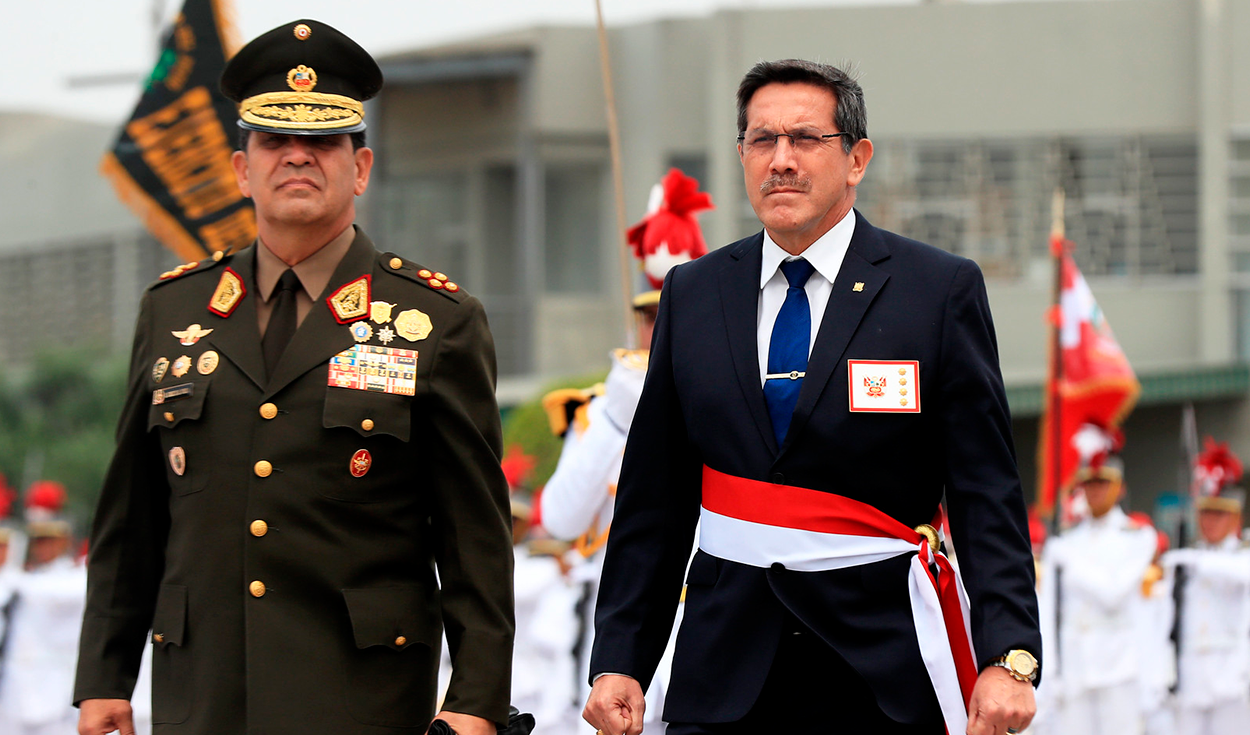 Jorge Chávez maintains Otárola's excuse before the Prosecutor's Office: "Minister does not act on operational plans"