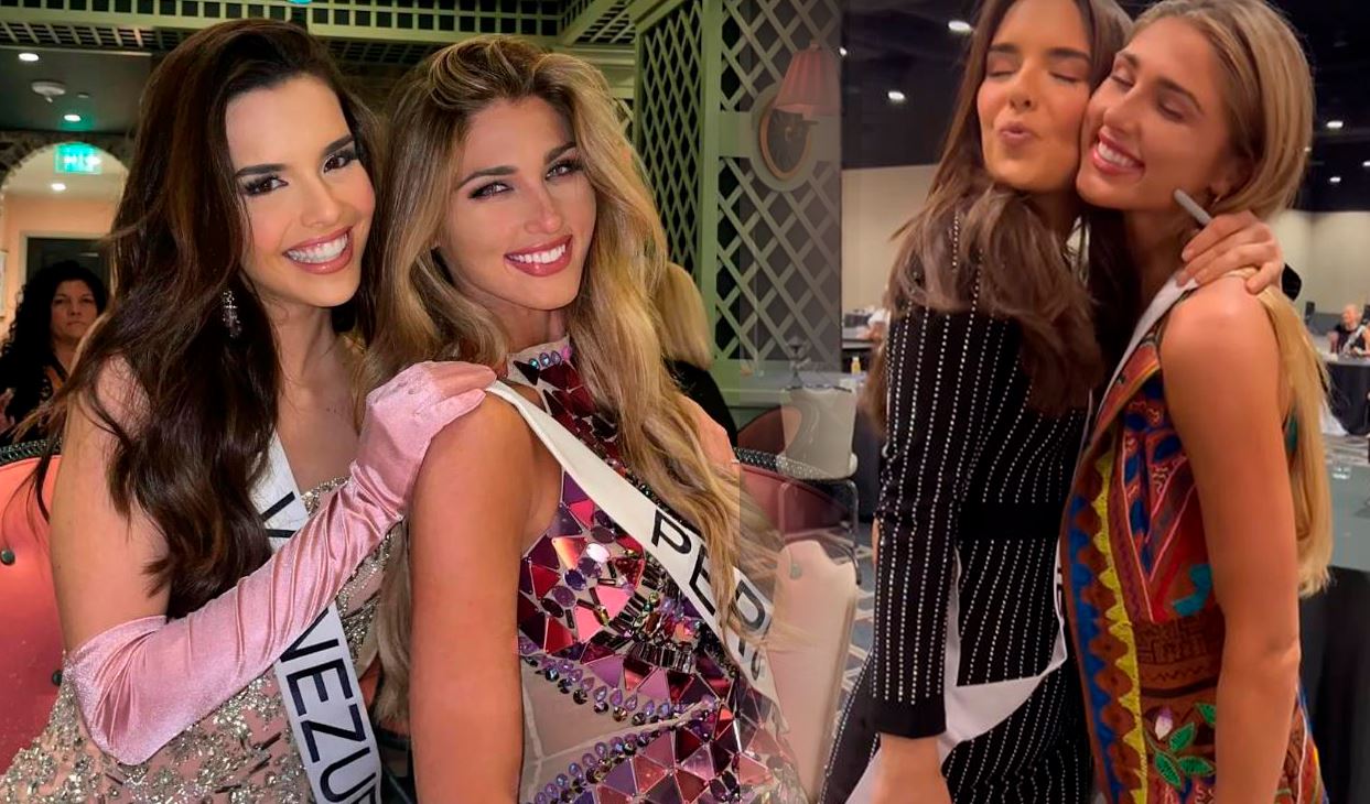 Miss Venezuela and Miss Peru are one of the duos that stand out the most among the favorites for the crown.  Photo: composition LR/ Instagram/ Amanda Dudamel.