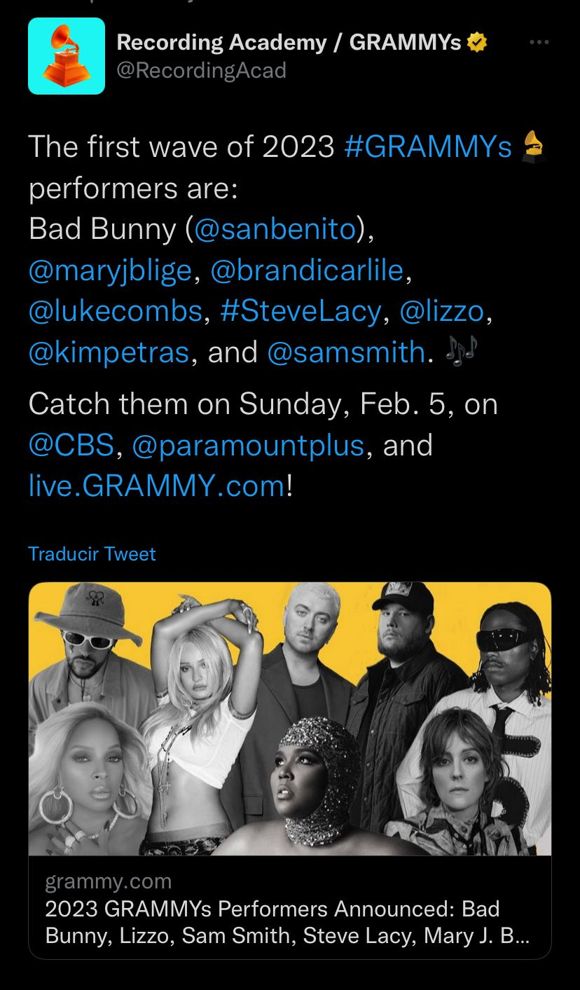 Grammy 2023 how and where to see the award ceremony? Channel guide by