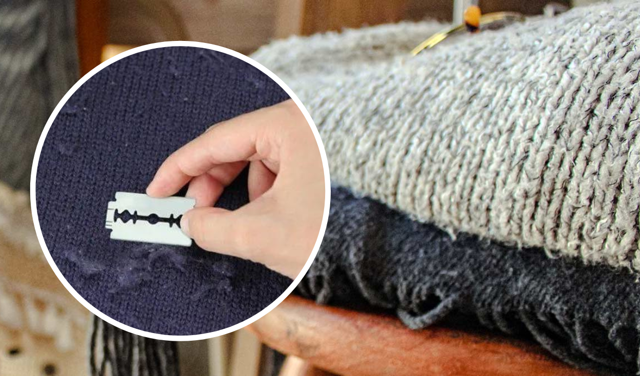 Quitar bolitas en la ropa de lana - Hogarmania 