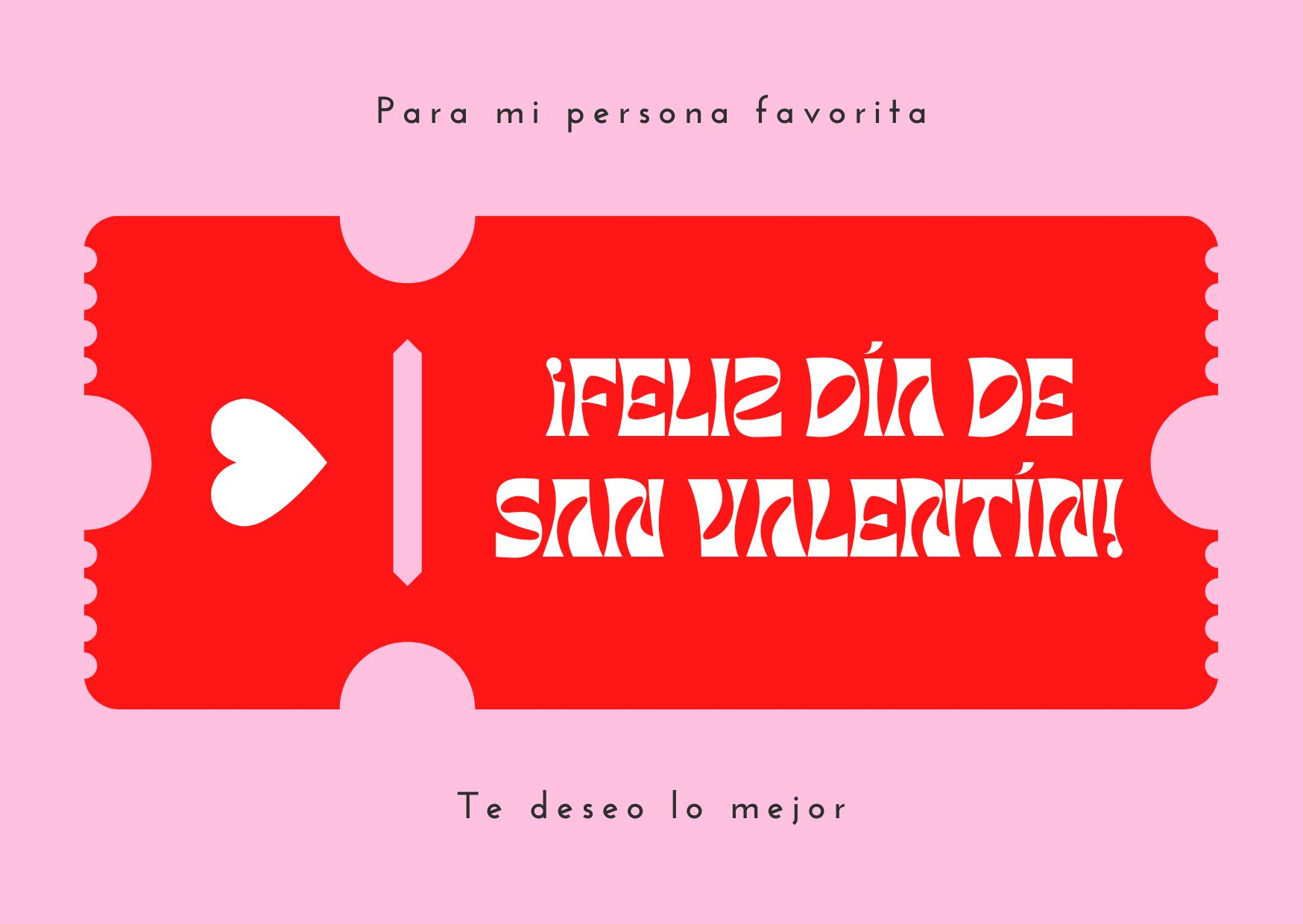 Feliz Da De San Valentn Tarjetas Para Imprimir