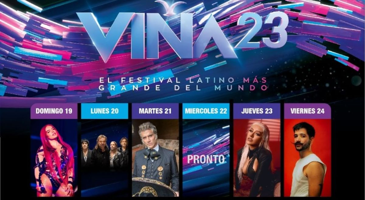 Viña del Mar Festival 2023 LIVE: when does it start, which artists are ...