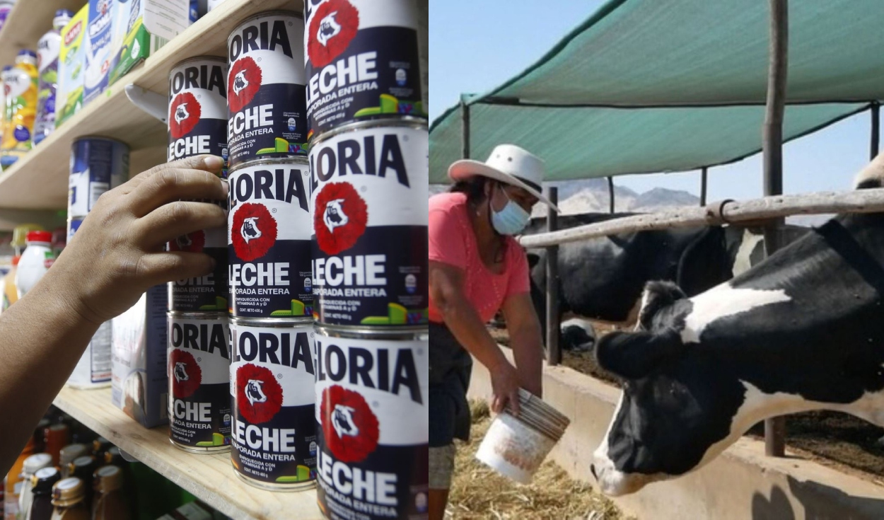 What do dairy farmers demand from Gloria regarding the labeling of her blue jar?