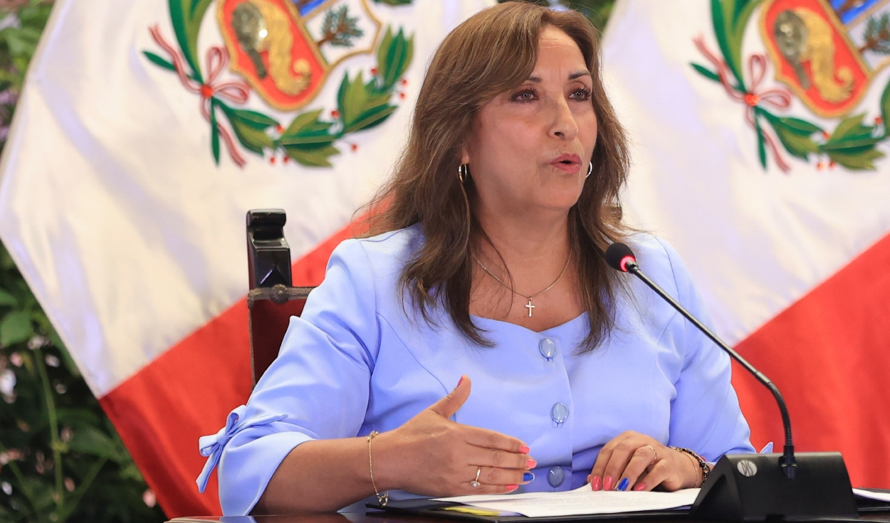 Dina Boluarte announces that she will strengthen the "meritocracy" in the presidential office