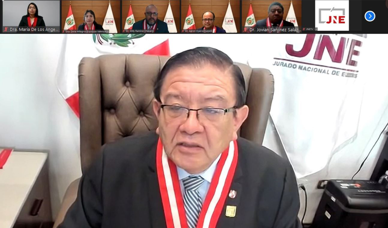 JNE: Jorge Salas maintains that magistrates that make up the electoral body do not have "political ties"