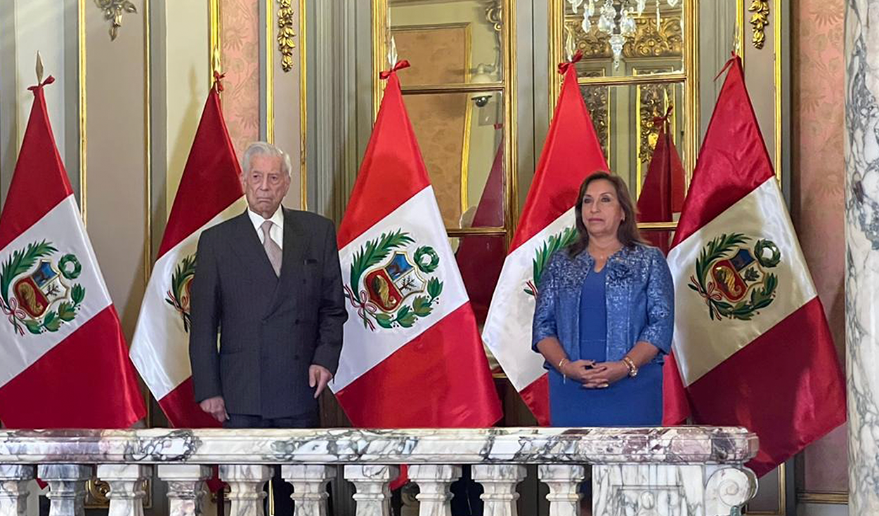 Mario Vargas Llosa: "Although I live abroad, the affairs of Peru have never been foreign to me"