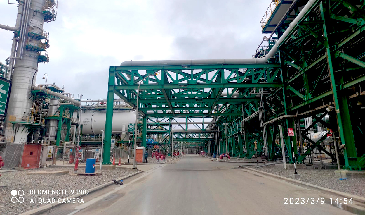 Petroperú: start-up operations of the New Talara Refinery continue normally