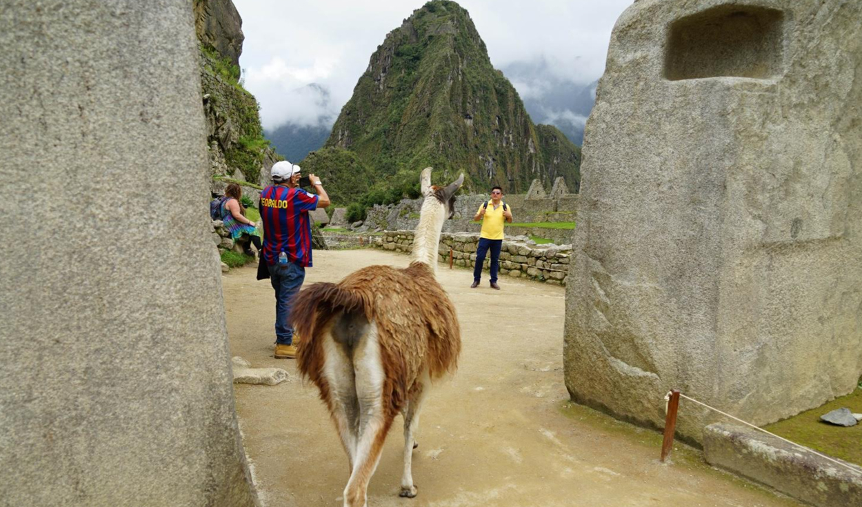 The number of visitors to the Inca citadel of Machupichu doubles