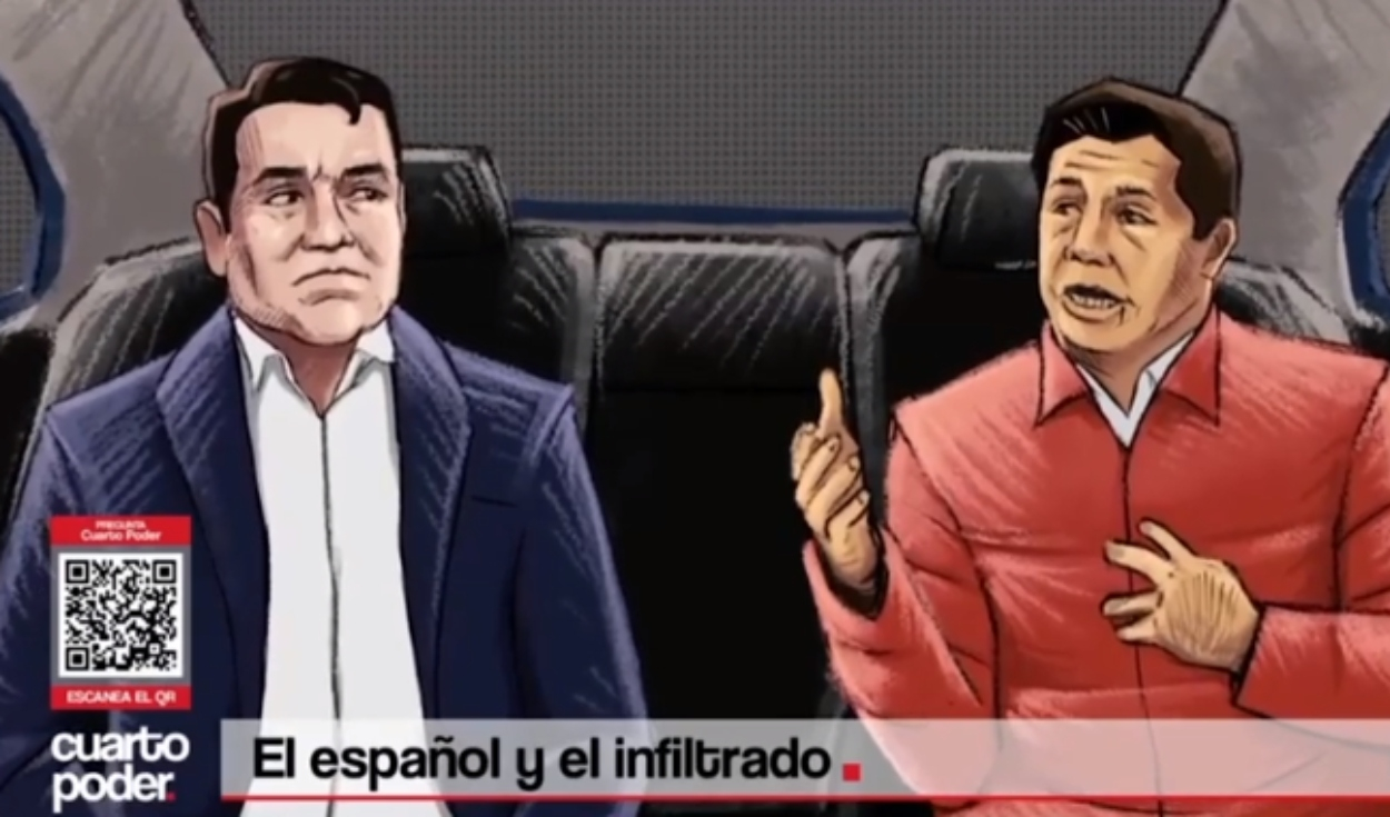 Meeting of Castillo and Barba: this was the meeting in which it was planned to spy on Patricia Benavides