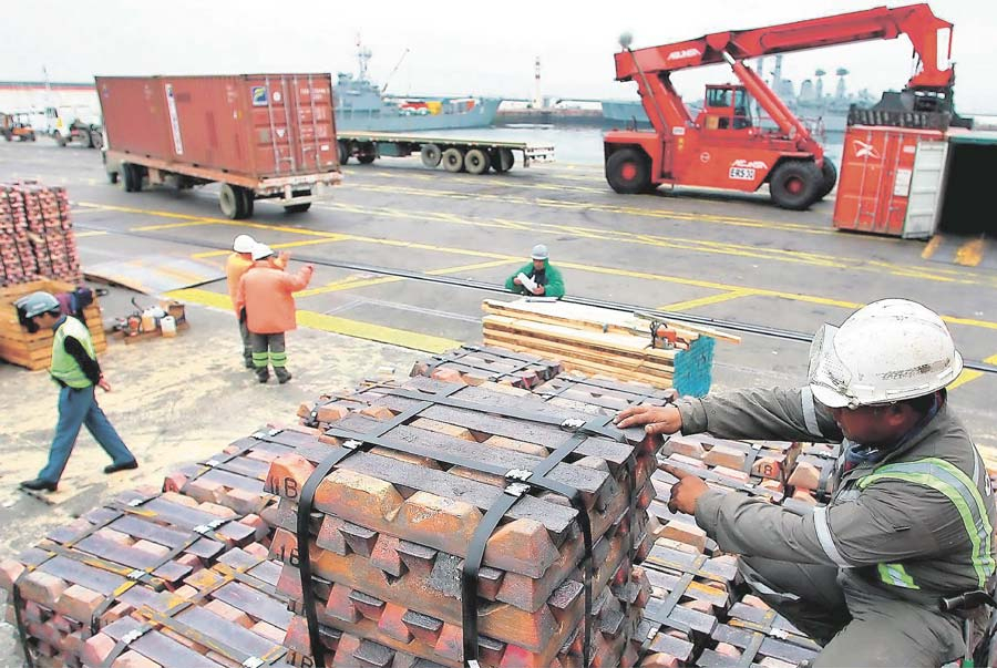 Peruvian exports would grow only 2.8%, but would exceed US$64.9 billion in 2023