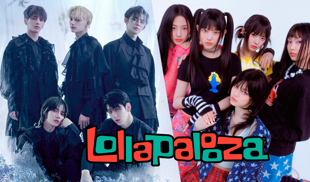 Lollapalooza 2023 en Chicago: TXT y NewJeans se presentarán junto