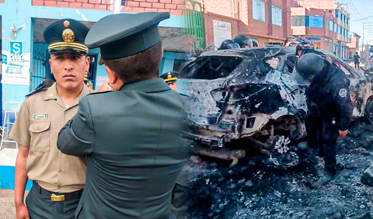 Detienen a presunto autor del crimen del policía calcinado en Juliaca. Foto: La República.