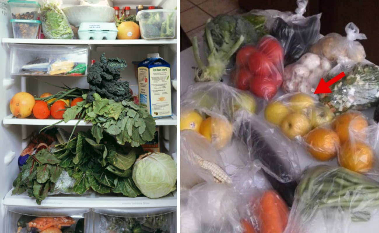 Cómo usar bolsas de vacío para empacar / sellar frutas y verduras