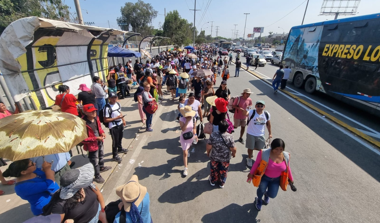 Holy Week: ticket prices to the south increase up to 100% in Atocongo