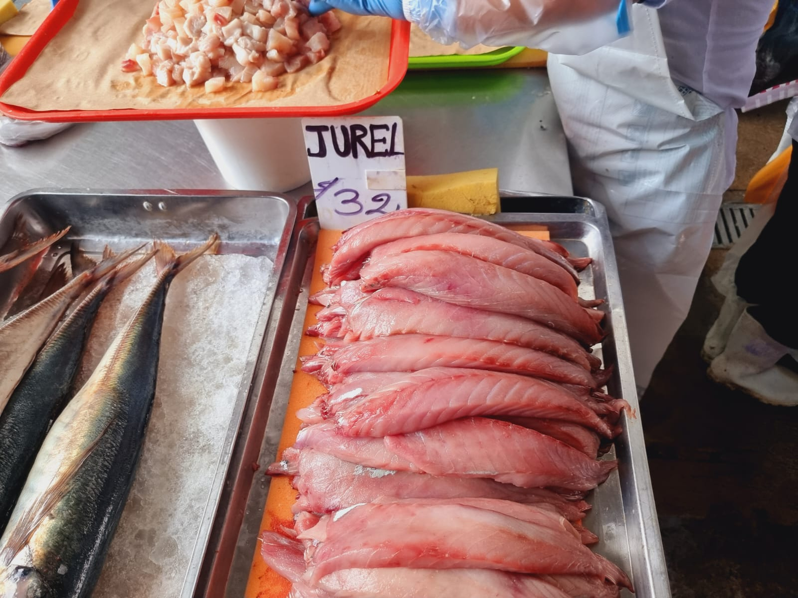 Horse mackerel price exceeds S/30 per kilogram in the Villa María del Triunfo fishing terminal