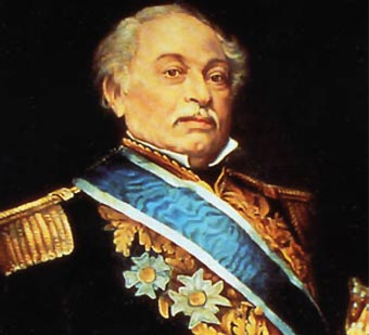 In 1841, José Antonio Páez denounced an alleged British expedition into Venezuela from Guyana.  Photo: diffusion.