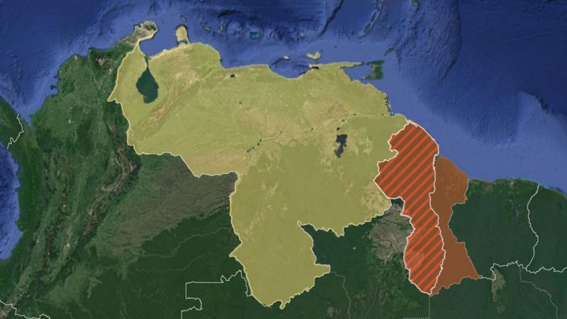 Venezuela has all the movements against it if, at some point, it plans to intervene militarily in the Essequibo.  Photo: BBC.
