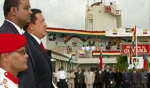 Hugo Chávez shelved the defense of the Essequibo to have better relations with Guyana.  Photo: The Universal.