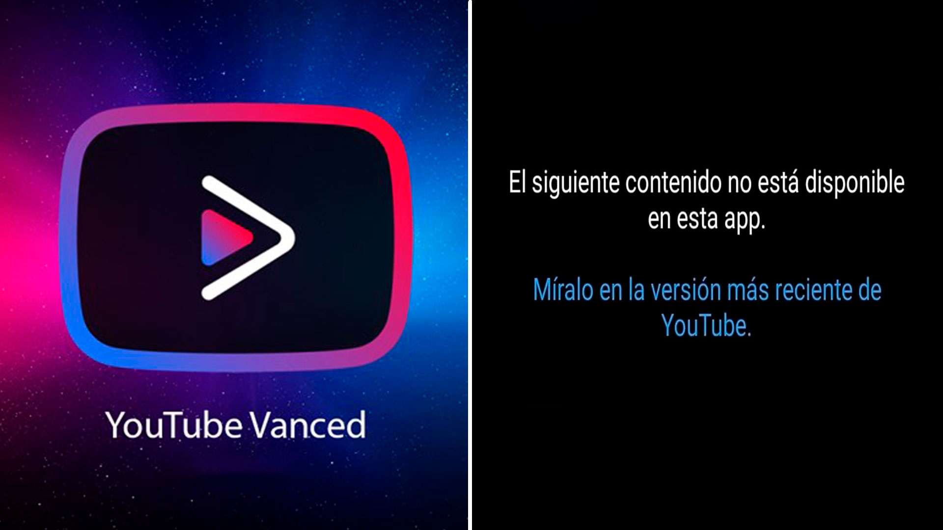 ¿YouTube Vanced dejó de funcionar? Así podrás seguir viendo videos sin
