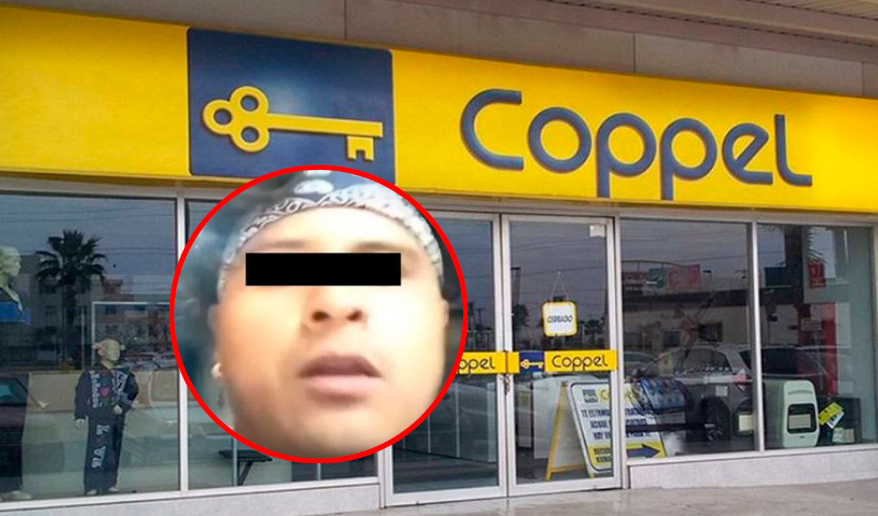 Video: “Má, perdóname”: Hombre transmite en vivo cuando quema una tienda  Coppel por tener deudas, viral, México, Elektra, México