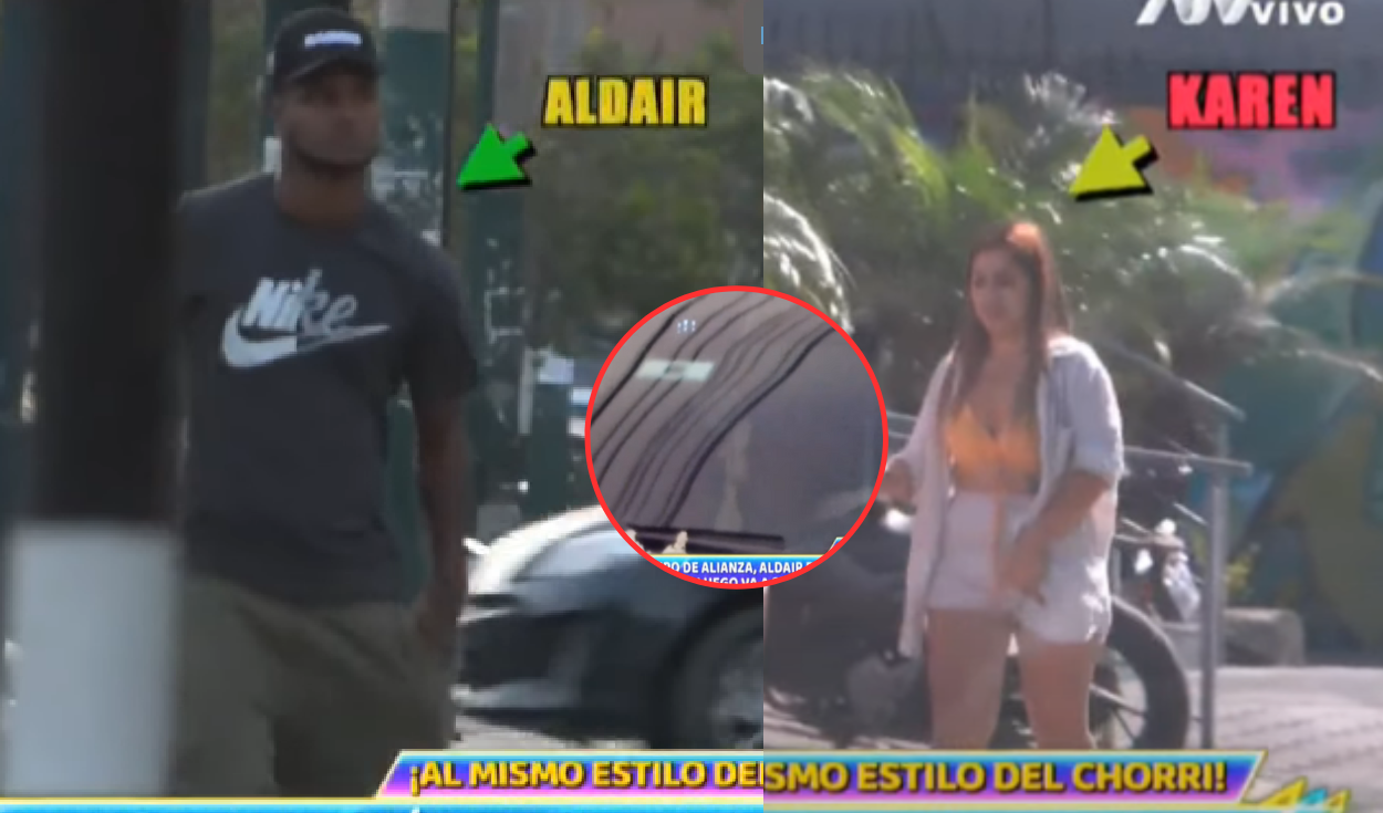 Aldair Rodríguez, jugador de Alianza Lima, es ampayado besando a una mujer,  pese a tener novia