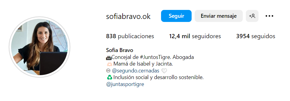 Segundo Cernadas: who is your current wife, Sofía Bravo, and what does she do?