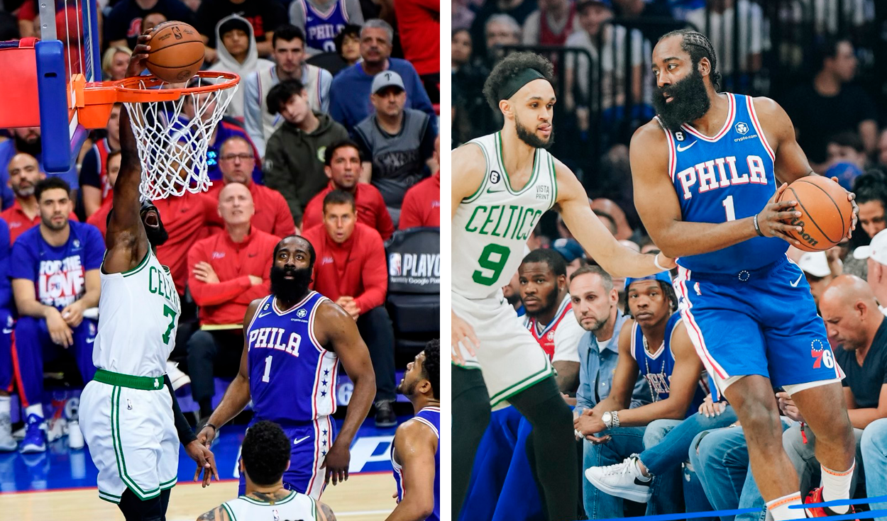 La foto viral del jugador más alto de la NBA: 72 centímetros de diferencia