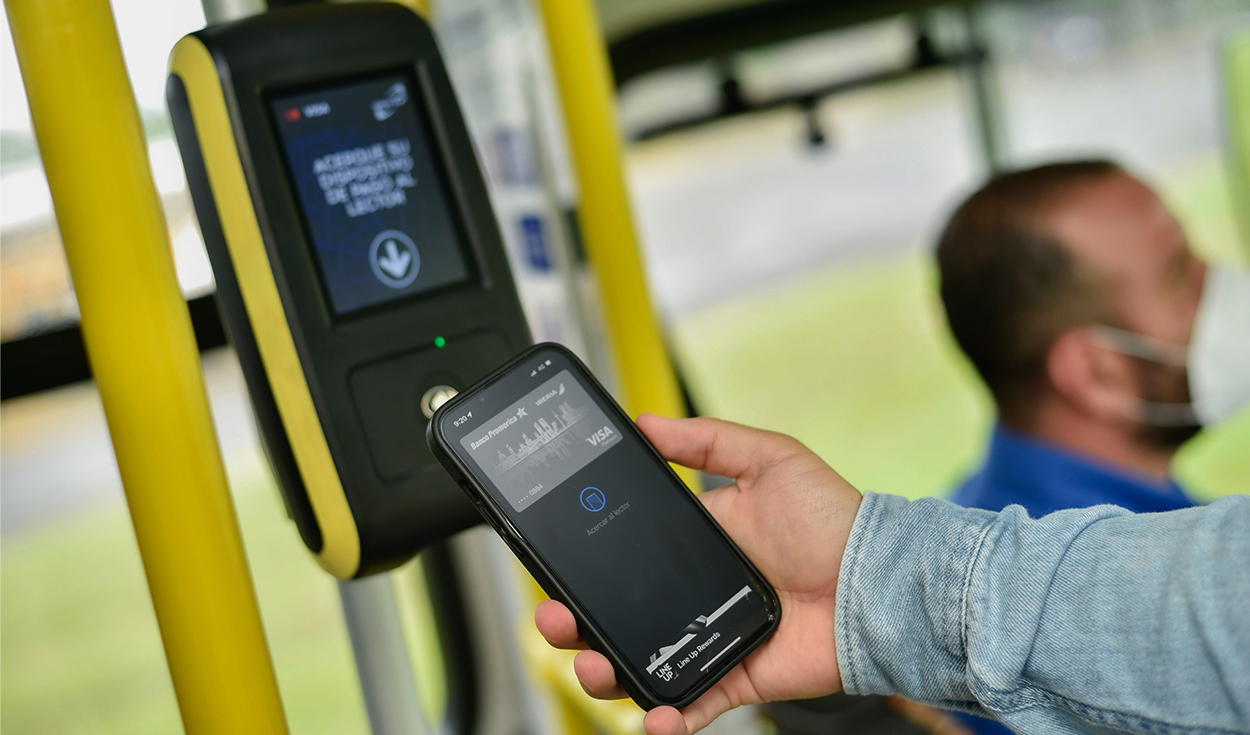 Paying for public transport digitally is a growing trend in Latin America