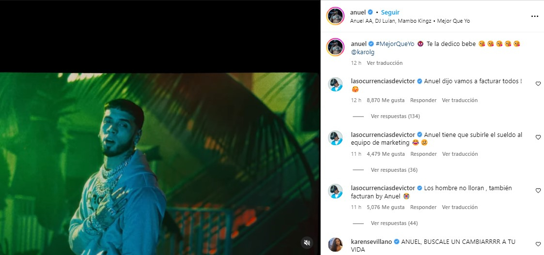 Did Feid respond to strong hints from Anuel?: 