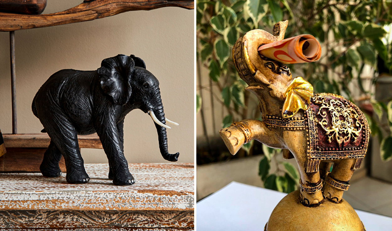 Por qué los elefantes son considerados de buena suerte y cómo incorporarlos  a tu decoración