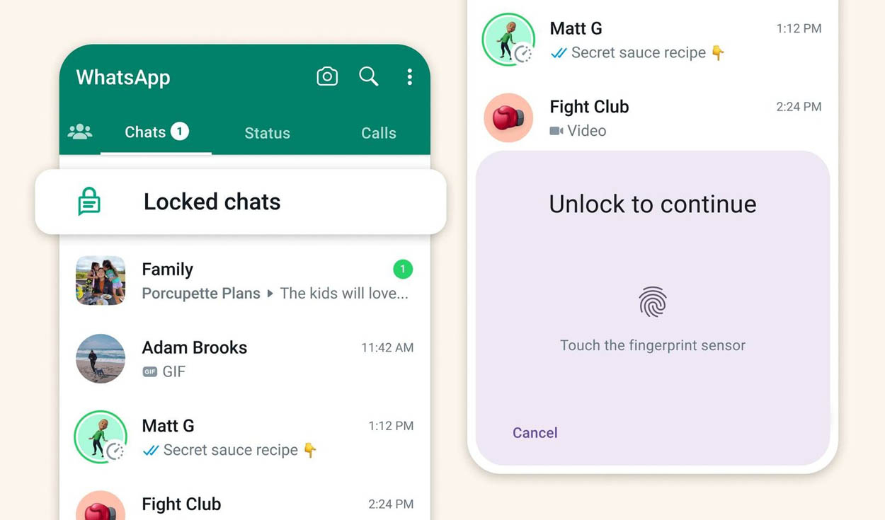 WhatsApp: Mark Zuckerberg anuncia nueva función de bloqueo de chats en  iPhone y Android | Actualidad | La República