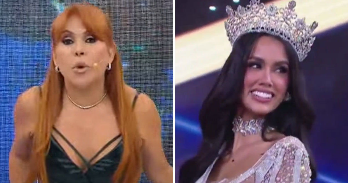 Magaly criticizes the election of Camila Escribns as Miss Peru: "They owed him the crown 4 years ago"