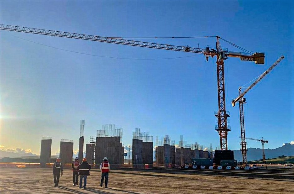 The construction of the passenger terminal at the international airport of Chinchero begins