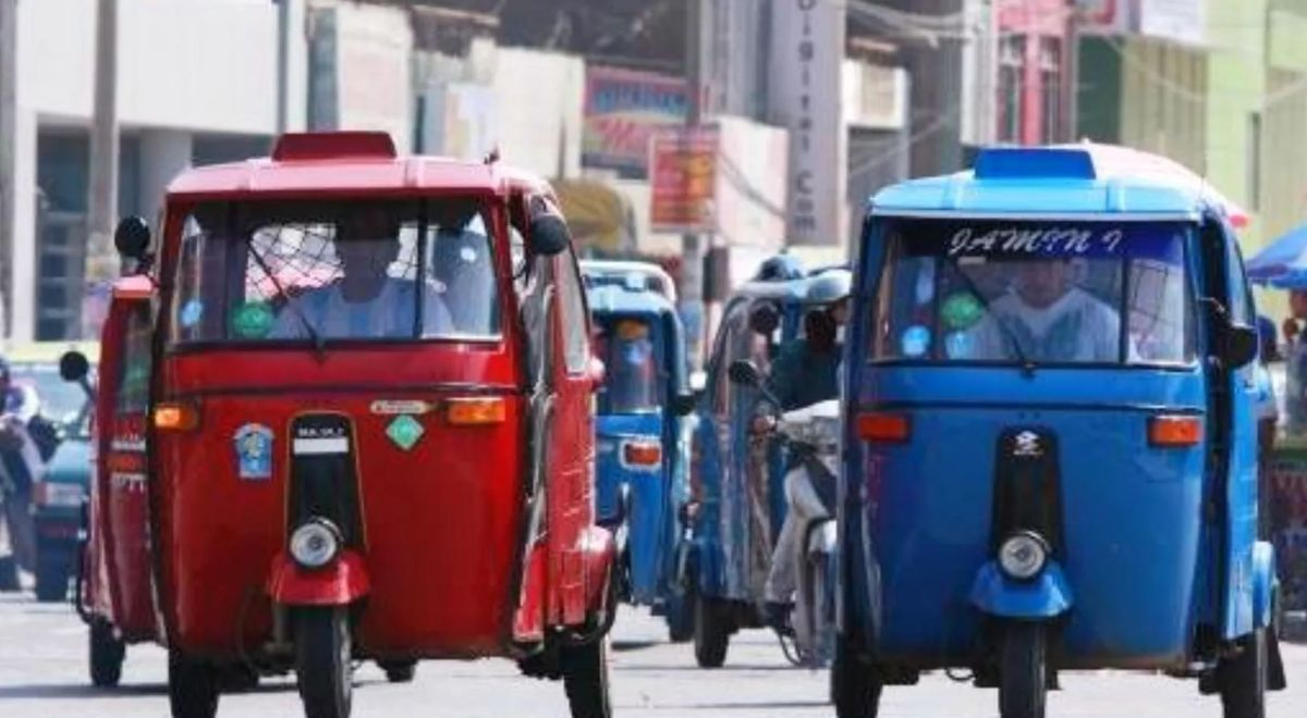 Congress proposes to deliver a bonus of S/1,732 to convert traditional motorcycle taxis to electric