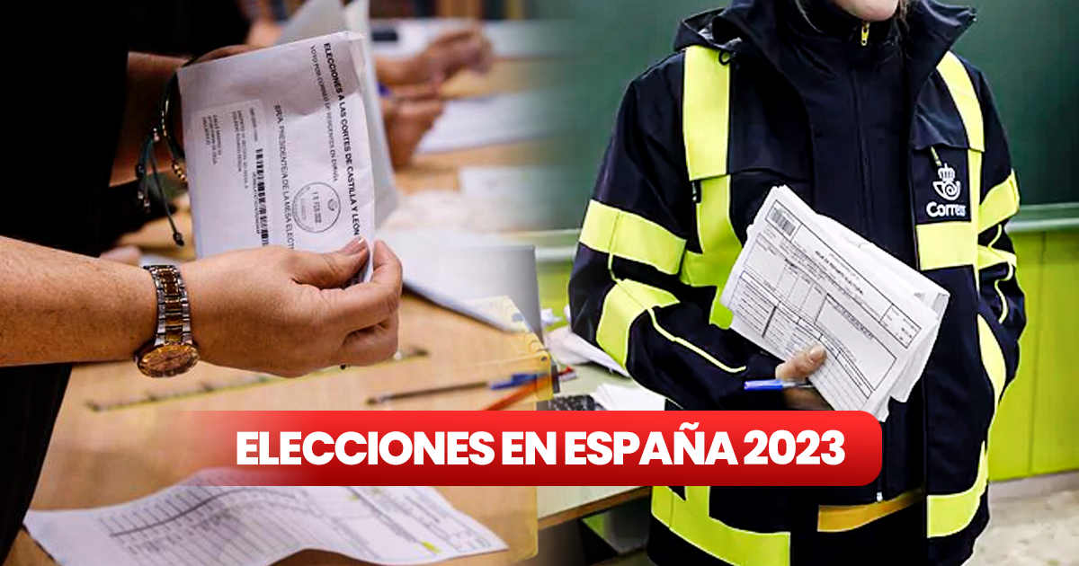 Vote by mail in elections in Spain deadlines, deadline and procedure