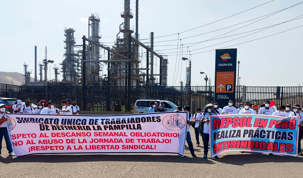 Repsol: Workers will hold a sit-in to denounce labor abuses