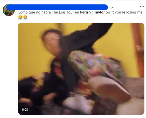 Taylor Swift: peruanos reaccionaron tras observar que Perú no es sede del 