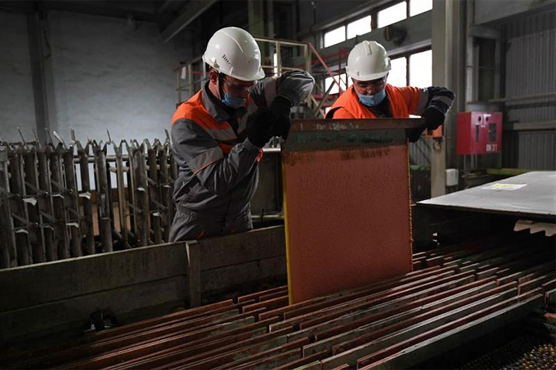 Copper production reached 221,999 MT in April 2023: 30.5% more than in the previous year