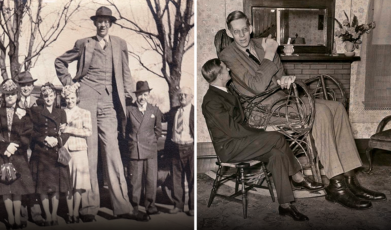 Robert Wadlow, the world's tallest man who kept growing even after he ...