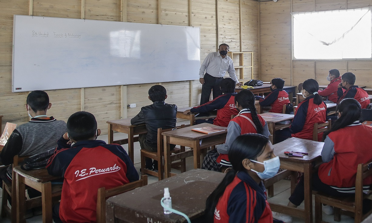 They transfer S/138 million to Arequipa for social debt of the Education sector