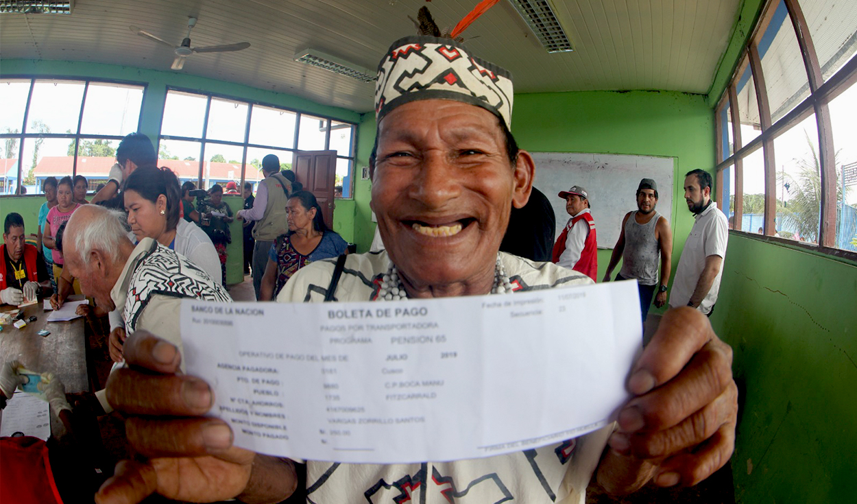 Pension 65: economic subsidy would remain at S/300 by 2024