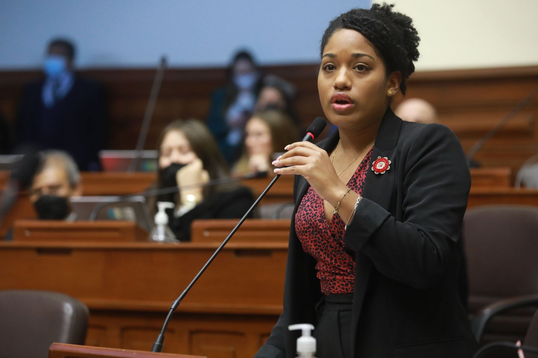 Rosangella Barbarán will present her own bill to release the AFP fund