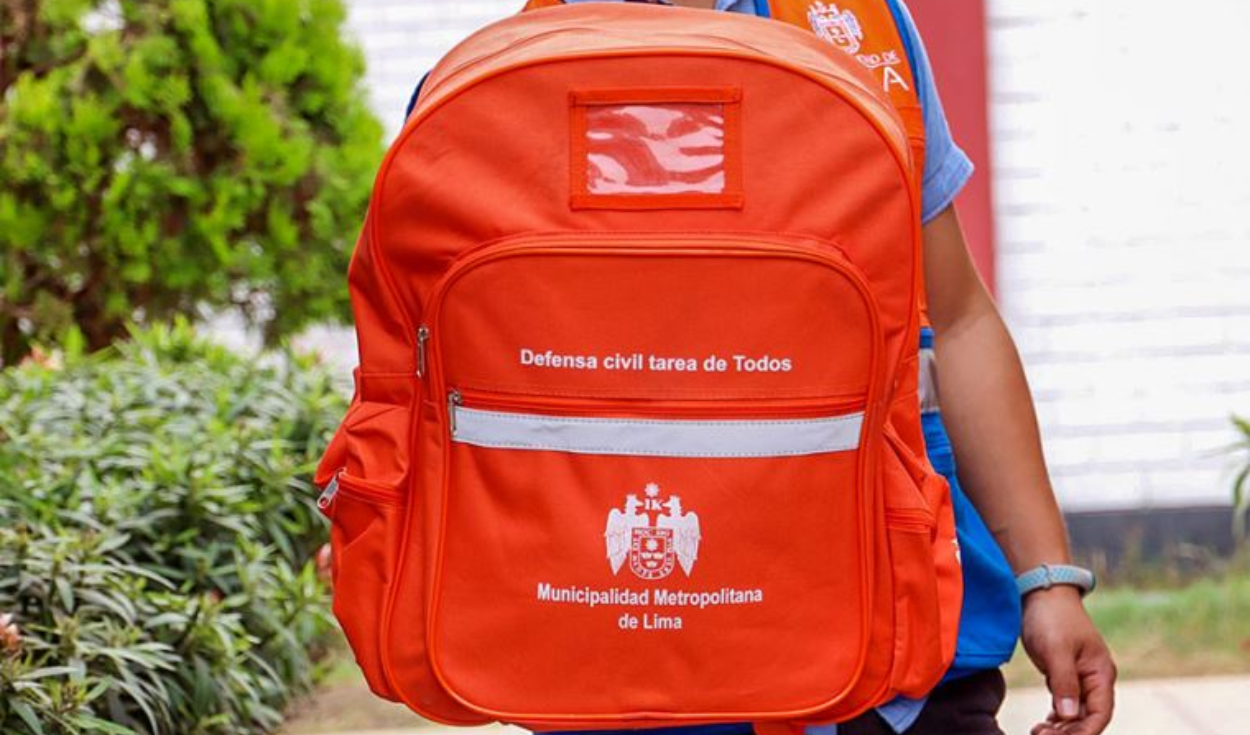 Mochilas discount de emergencias