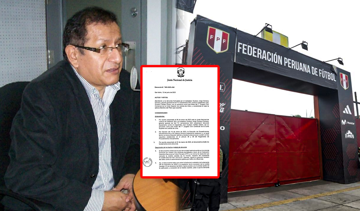 JNJ pide expediente sobre investigación a juez que dio medida cautelar a la  FPF sobre derechos de TV | Liga 1 | Deportes | La República