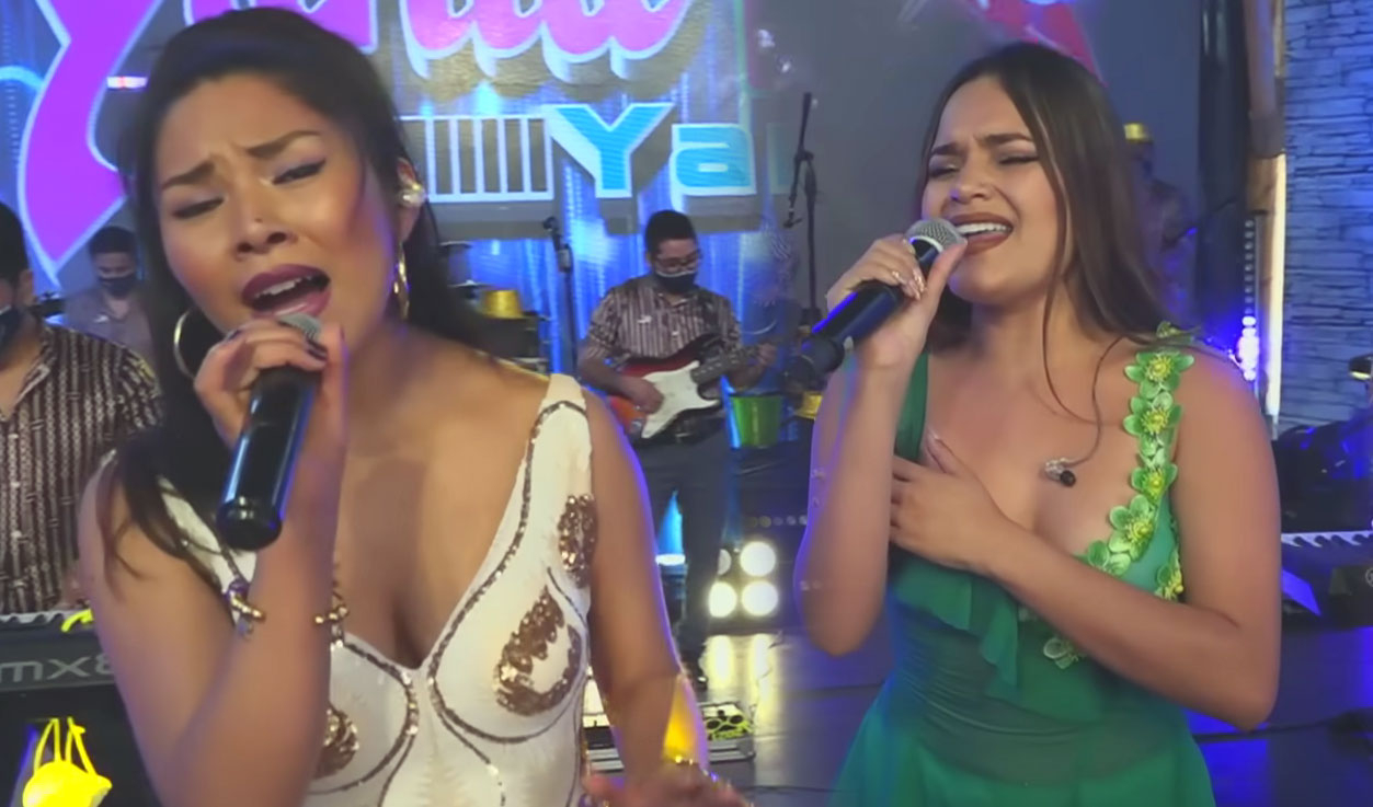 The day Yarita Lizeth sang a duet with Lesly Águila, from Corazón ...