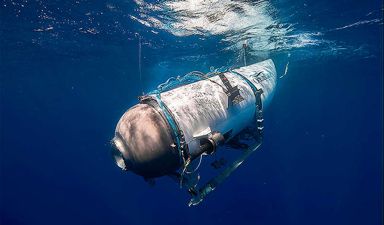 Titan Submarine in what year did the Titanic sink and where are its