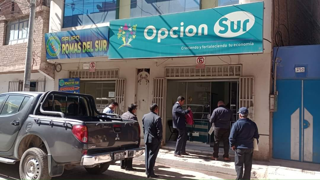 SBS closes in Juliaca 3 cooperatives that operated illegally