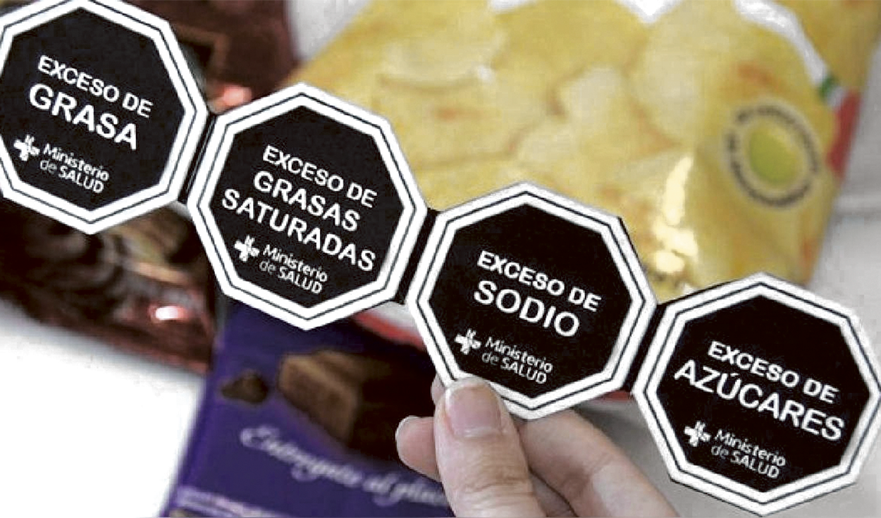 Minsa: processed products can have octagons on “difficult to remove” stickers