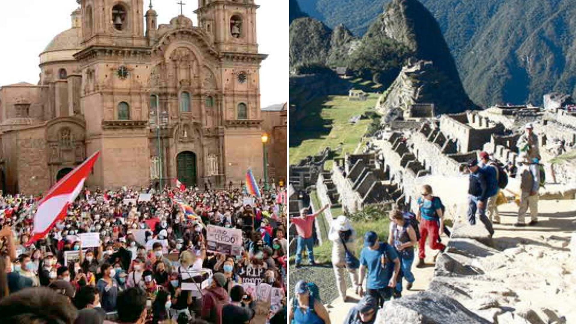 Third Takeover of Lima: Cusco tourism unions request to stop protests against the Government